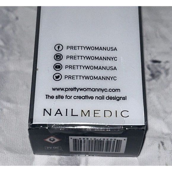 3 Pack, Pretty Woman NYC Nail Medic Code Red Peptide Enriched Nail Treatment - Picture 7 of 10